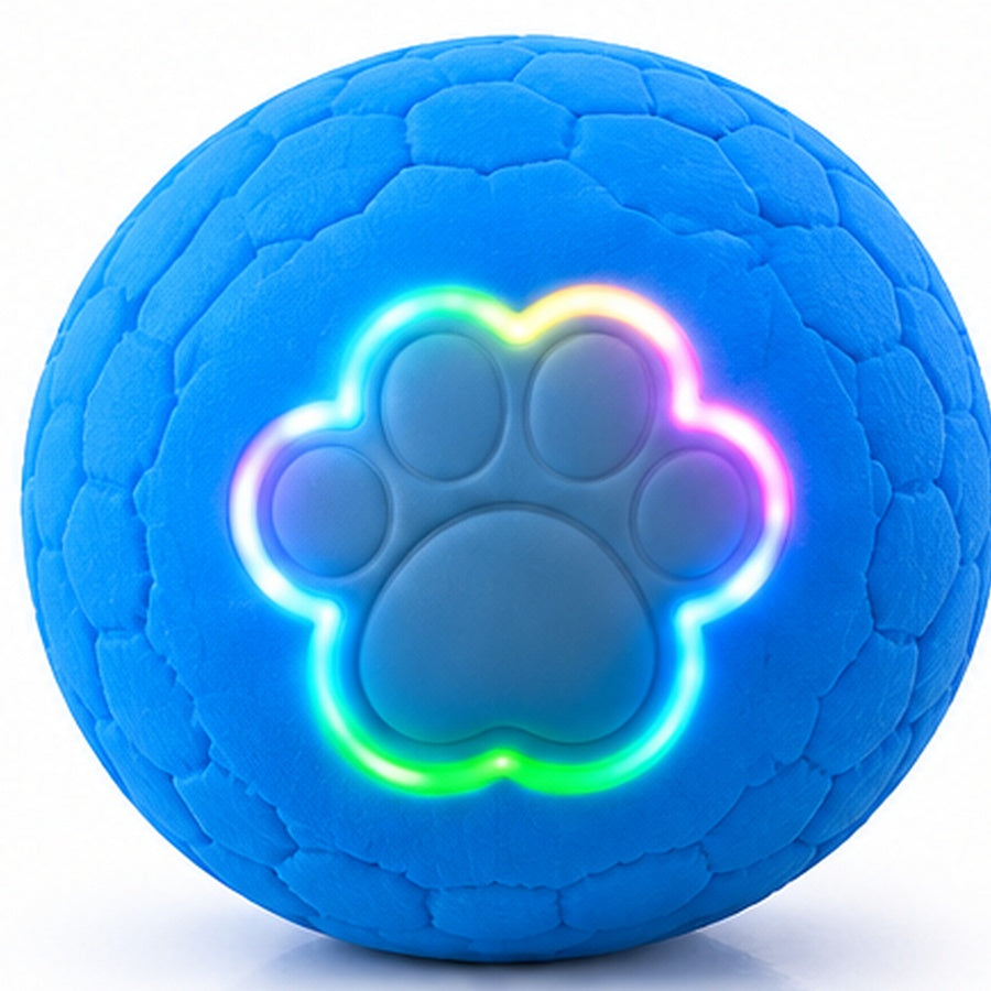 Smart Interactive Pet Ball — Blue