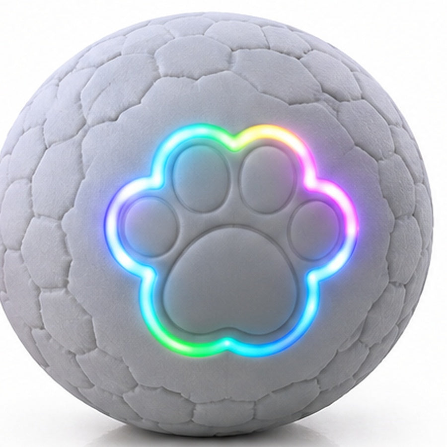 Smart Interactive Pet Ball — Grey
