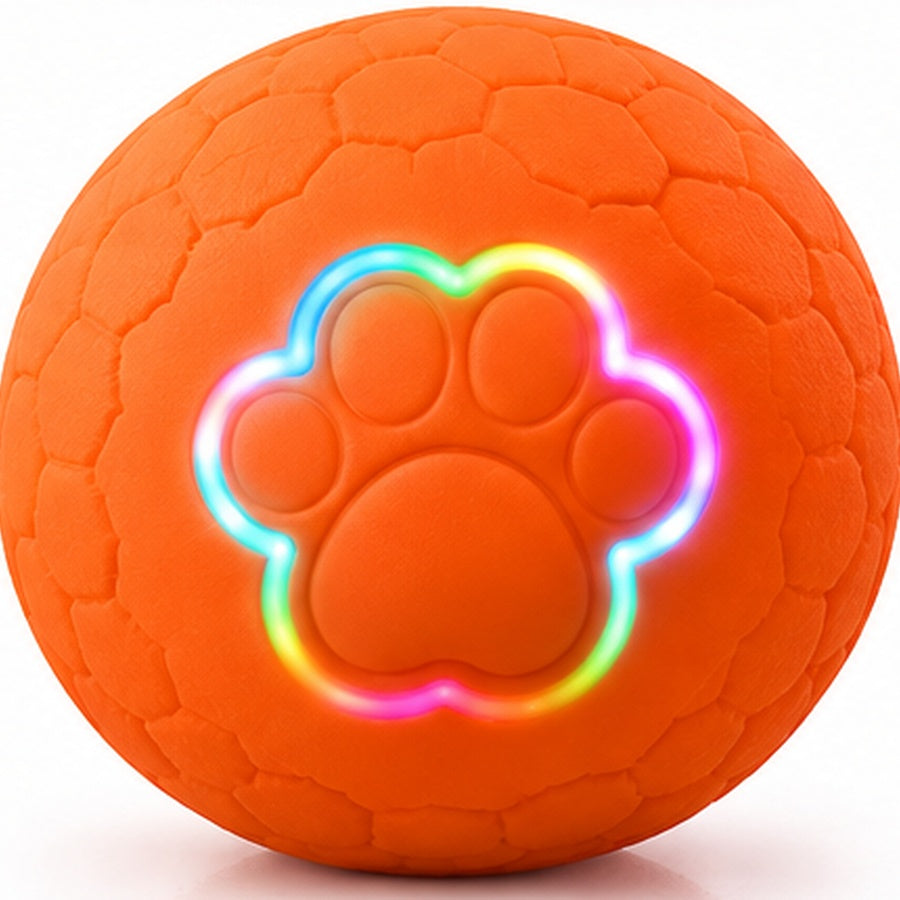 Smart Interactive Pet Ball — Orange